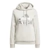 Adidas LOUNGEWEAR Essentials Logo Fleece Hoodie Damen Hellbeige Silber -Sportbekleidung Geschäft HM1910KG 1 p8Rm