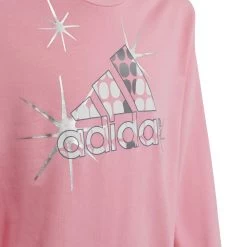 Adidas Dance Cotton Regular Sweatshirt Mädchen Pink -Sportbekleidung Geschäft HM4442 S5LuNrMGKtPynP