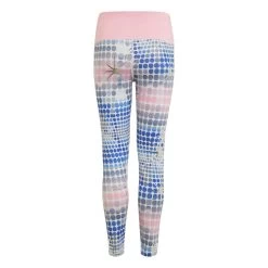 Adidas Dance Allover Print Tight Mädchen Pink Grau Blau -Sportbekleidung Geschäft HM4443 2