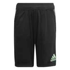 Adidas AEROREADY Heather Shorts Kinder Schwarz Grau