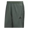 Adidas Primeblue Designed To Move Sport 3-Streifen Shorts Herren Dunkelgrün -Sportbekleidung Geschäft HM4809 1