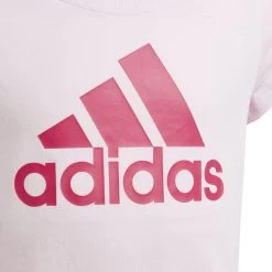 Adidas Essentials T-Shirt Mädchen Pink -Sportbekleidung Geschäft HM8732 SCPoaWq7OFxvRP