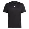 Adidas AEROREADY HIIT Back 3-Streifen Training T-Shirt Herren Schwarz
