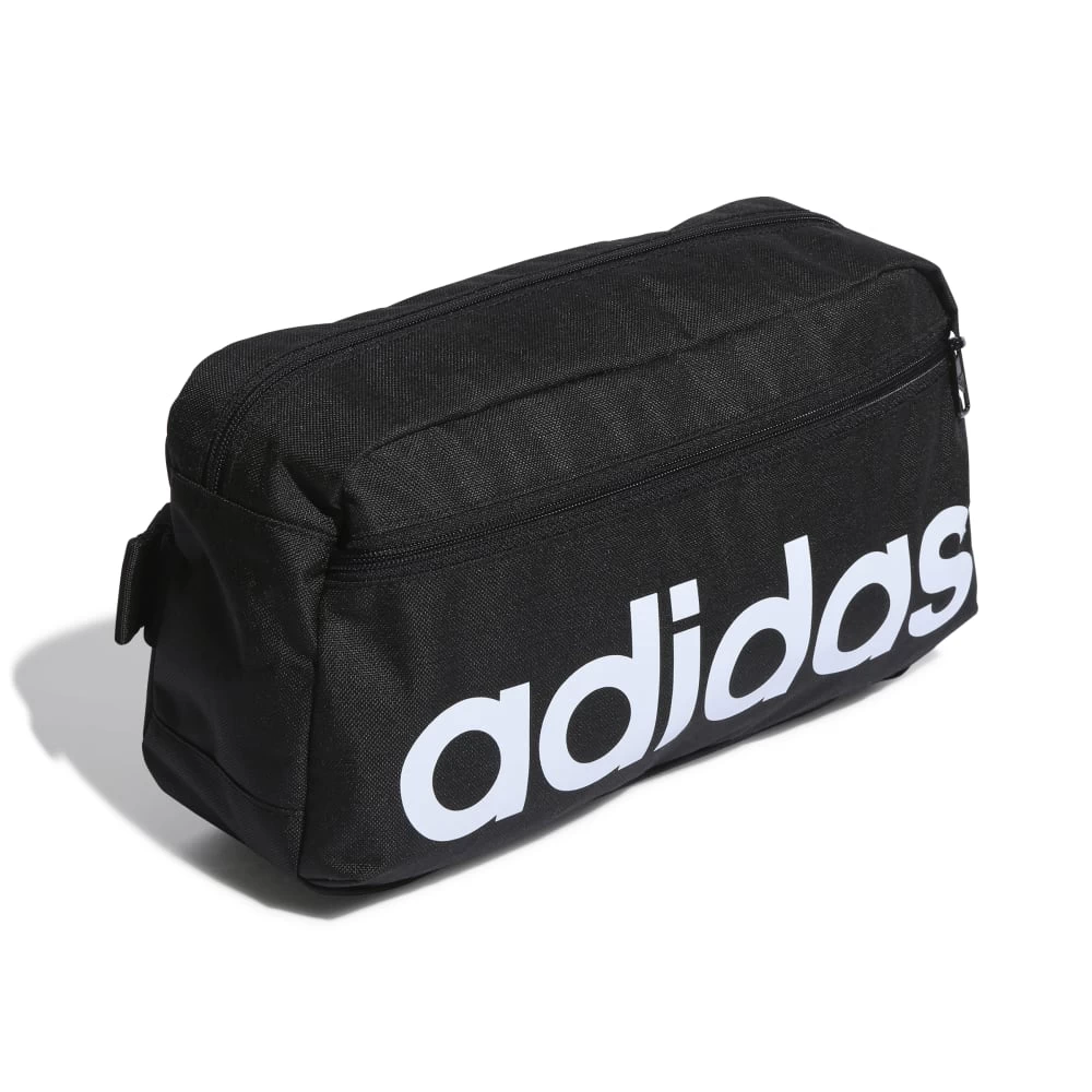 Adidas Essentials Linear Crossbody-Tasche Schwarz Weiß 5 Adidas Essentials Linear Crossbody-Tasche Schwarz Weiß – Bild 3