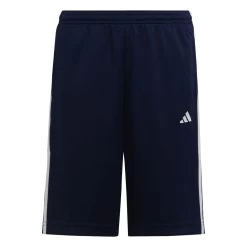 Adidas Train Essentials AEROREADY 3-Streifen Regular-Fit Shorts Kinder Dunkelblau Weiß