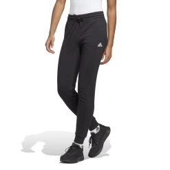 Adidas Essentials Linear French Terry Cuffed Hose Damen Schwarz -Sportbekleidung Geschäft IC6868 R txYF