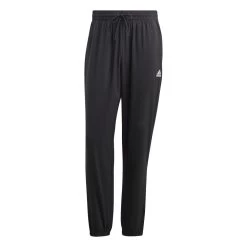 Adidas AEROREADY Essentials Stanford Elastic Cuff Small Logo Hose Herren Schwarz Langgrößen