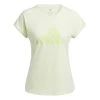 Adidas 3-Streifen Training T-Shirt Damen Lime Gelb -Sportbekleidung Geschäft adidas 3 streifen training t shirt damen lime gelb hd9573
