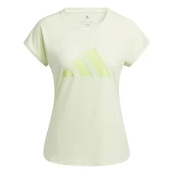 Adidas 3-Streifen Training T-Shirt Damen Lime Gelb
