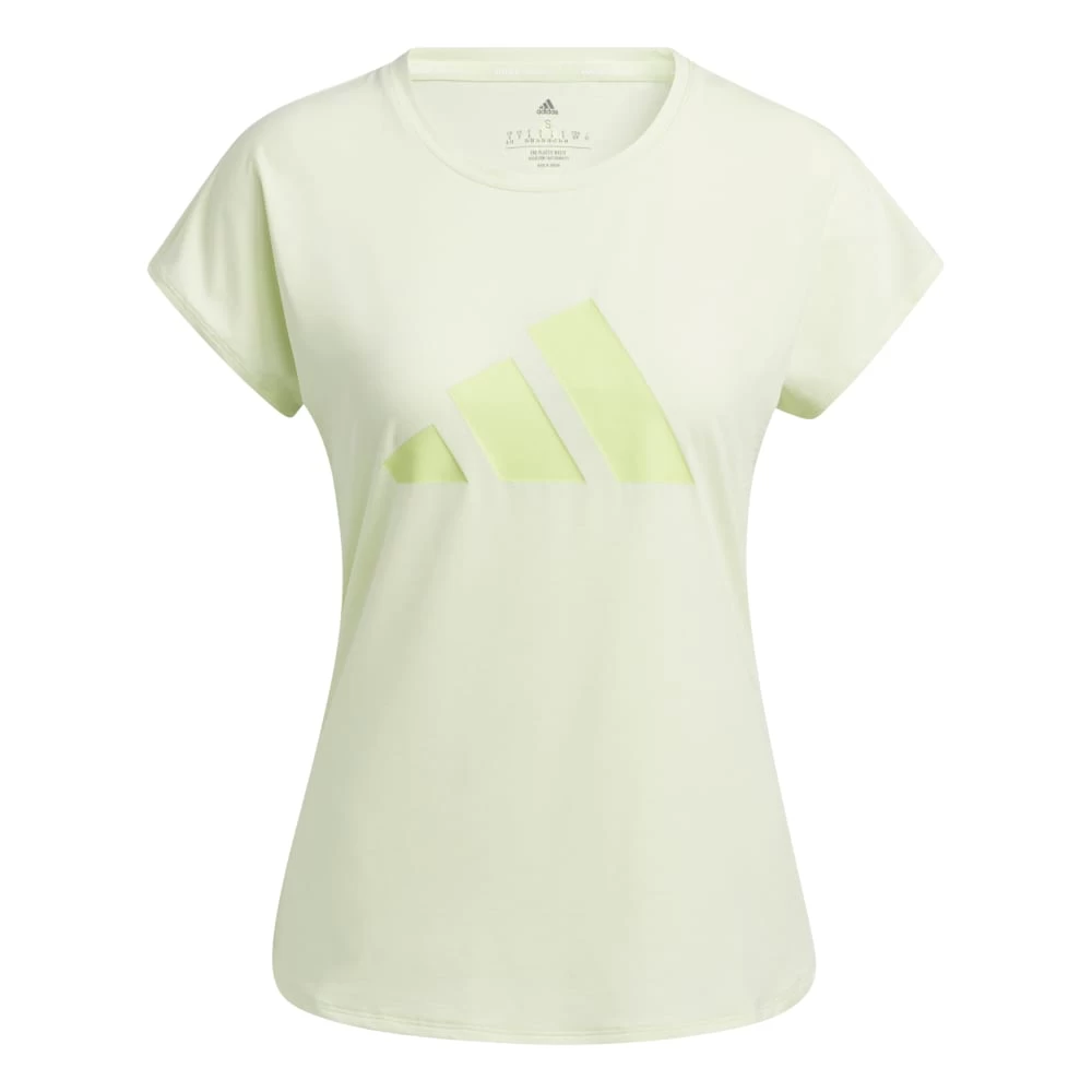 Adidas 3-Streifen Training T-Shirt Damen Lime Gelb 3 Adidas 3-Streifen Training T-Shirt Damen Lime Gelb