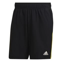 Adidas AEROREADY HIIT Side 3-Streifen Trainingsshorts 7 Inch Herren Schwarz