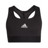Adidas AEROREADY Training Power React Sport-BH Mädchen Schwarz -Sportbekleidung Geschäft adidas aeroready training power react sport bh madchen schwarz ha3906