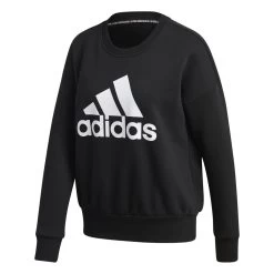 Adidas Badge Of Sport Sweatshirt Damen Schwarz Weiß
