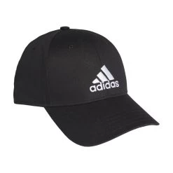 Adidas Baseball Kappe Herren Schwarz Weiß Gr OSFM
