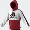Adidas CB Fleece Hoodie Herren Rot Weiß