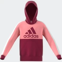 Adidas CB Fleece Hoodie Kinder Weinrot Pink