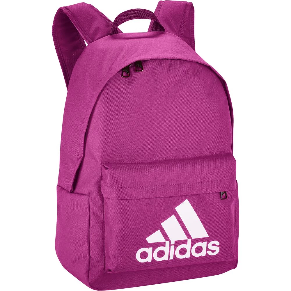 Adidas Classic Big Logo Rucksack Pink Weiß 3 Adidas Classic Big Logo Rucksack Pink Weiß