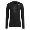 Adidas Compression Warm Oberteil Herren Schwarz Weiß