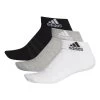 Adidas Cushioned Ankle Socken 3 Paar Grau Weiß Schwarz