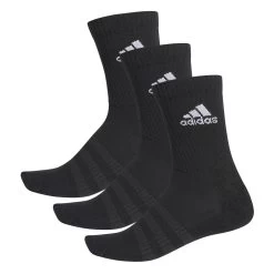 Adidas Cushioned Crew Socken 3 Paar Herren Schwarz
