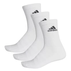 Adidas Cushioned Crew Socken 3 Paar Herren Weiß