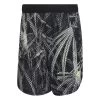 Adidas Designed For Training HEAT.RDY Graphics HIIT Shorts 7 Inch Herren Schwarz Weiß