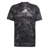 Adidas Designed To Move AEROREADY Camouflage Graphic T-Shirt Herren Grau Schwarz