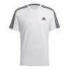 Adidas Designed To Move Sport 3-Streifen T-Shirt Herren Weiß