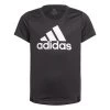 Adidas Designed To Move T-Shirt Mädchen Schwarz Weiß -Sportbekleidung Geschäft adidas designed to move t shirt madchen schwarz weib gn1442