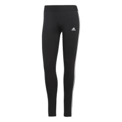 Adidas Essentials 3-Streifen Leggings Damen Schwarz Weiß