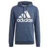 Adidas Essentials Big Logo Hoodie Herren Navy Weiß