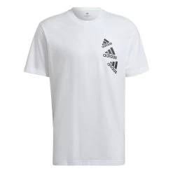 Adidas Essentials BrandLove T-Shirt Herren Weiß Schwarz