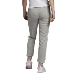 Adidas Essentials French Terry 3-Streifen Hose Damen Grau Weiß -Sportbekleidung Geschäft adidas essentials french terry 3 streifen hose damen grau weib gm8735slG3NyddvaxKn