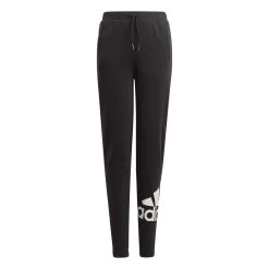 Adidas Essentials French Terry Hose Mädchen Schwarz Weiß
