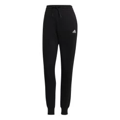 Adidas Essentials French Terry Logo Hose Damen Schwarz Kurzgrößen