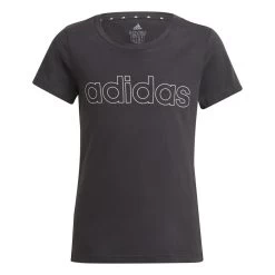Adidas Essentials T-Shirt Kinder Schwarz Weiß