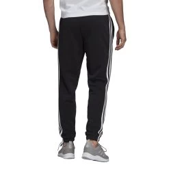 Adidas Essentials Tapered 3-Streifen Hose Herren Schwarz Weiß -Sportbekleidung Geschäft adidas essentials tapered 3 streifen hose herren schwarz weib gk8829GhK7KUNLeIsmr