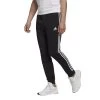 Adidas Essentials Tapered Cuff 3-Streifen Hose Herren Schwarz Weiß