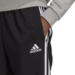 Adidas Essentials Tapered Cuff Woven 3-Streifen Hose Herren Schwarz Weiß -Sportbekleidung Geschäft adidas essentials tapered cuff woven 3 streifen hose herren schwarz gk8980eH0SxZ59hVGzt