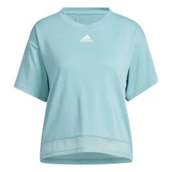 Adidas Training HEAT.RDY Mesh T-Shirt Damen Türkis