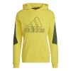 Adidas Future Icons Embroidered Badge Of Sport Hoodie Herren Gelb