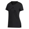 Adidas Glam On Badge Of Sport Logo T-Shirt Damen Schwarz -Sportbekleidung Geschäft adidas glam on badge of sport logo t shirt damen schwarz ft3067