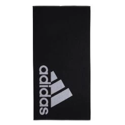 Adidas Duschtuch L Schwarz Weiß