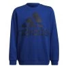 Adidas Logo Sweatshirt Kinder Blau Schwarz