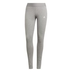 Adidas LOUNGEWEAR Essentials 3-Streifen Leggings Damen Grau Weiß