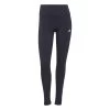 Adidas LOUNGEWEAR Essentials High-Waisted Logo Leggings Damen Dunkellila Weiß Kurzgröße -Sportbekleidung Geschäft adidas loungewear essentials high waisted logo leggings damen h07781kg