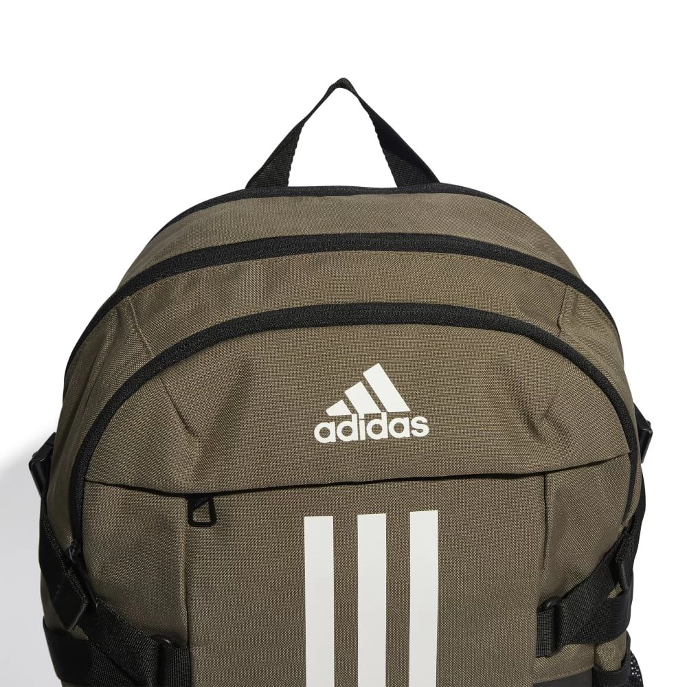 Adidas Power VI Rucksack Oliv Weiß 5 Adidas Power VI Rucksack Oliv Weiß – Bild 3