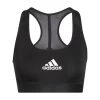 Adidas Powerreact Training Medium-Support Sport-BH Damen Schwarz Weiß -Sportbekleidung Geschäft adidas powerreact training medium support sport bh damen schwarz he9068