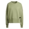Adidas Sportswear Future Icons 3-Streifen Sweatshirt Damen Lime -Sportbekleidung Geschäft adidas sportswear future icons 3 streifen sweatshirt damen lime hc1639