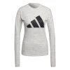 Adidas Sportswear Future Icons Winners 2.0 T-Shirt Damen Grau -Sportbekleidung Geschäft adidas sportswear future icons winners 2 0 t shirt damen grau h24151